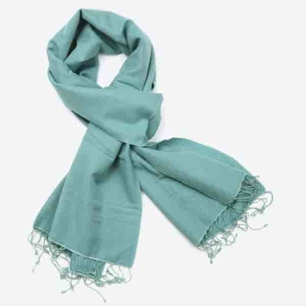 Hand-Knitted Wool Scarf - Afbeelding 2
